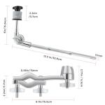 RANMING Adjustable Cymbal Stand Extension Arm