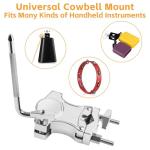 L-Rod Cowbell Cymbal Clamp and Tom Mount