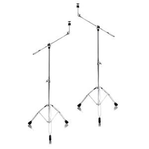 Griffin Double Braced Cymbal Stand with Boom Arm