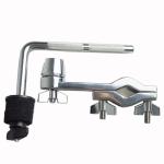 NAGUUD Chrome Cymbal Boom Arm Mounting Clamp