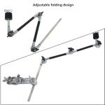 TUOREN Adjustable Cymbal Boom Arm Holder