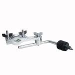 NAGUUD Chrome Cymbal Boom Arm Mounting Clamp