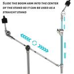 NUOSHENG Adjustable Cymbal Stand for Drummers