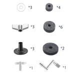 23-Piece Cymbal Replacement Accessories Set