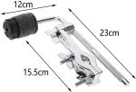 Chrome Boom Arm Mount for Drum Set Accessories