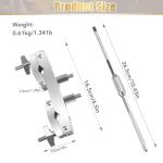 Heavy Duty Quick Release Drum Clamp with Extension