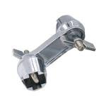 TUOREN Adjustable Dual Drum Clamp Cymbal Arm