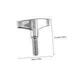 4-Piece Drum Wing Screw Nut Set for Cymbals