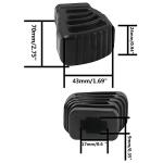 Yootones 6Pcs Drum Rack Rubber Feet Set