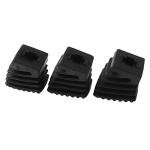 Yootones 6-Pack Black Drum Rack Rubber Feet