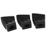 Yootones 6-Pack Black Drum Rack Rubber Feet