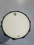 SJC Alpha Black Steel 14" x 6.5" Snare Drum