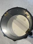 SJC Alpha Black Steel 14" x 6.5" Snare Drum