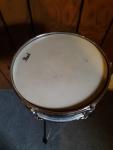 Pearl 13" Steel Snare Drum with Stand