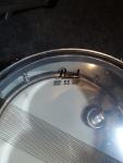 Pearl 13" Steel Snare Drum with Stand