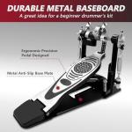 Double Chain Drive Bass Drum Pedal Set