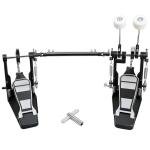 Double Bass Drum Pedal with Adjustable Beater & Tension