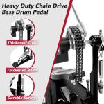 Double Chain Drive Bass Drum Pedal Set