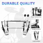Double Bass Drum Pedal with Dual Chain Drive