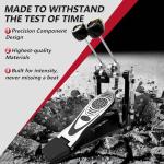 Double Chain Drive Bass Drum Pedal Set