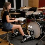 Double Bass Drum Pedal with Adjustable Beater & Tension