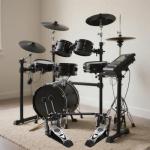 Heavy-Duty Double Bass Drum Pedal with Adjustable Beater