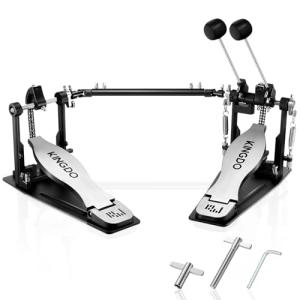 Double Bass Drum Pedal with 2-Way Beater Heads