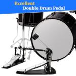Adjustable Double Bass Drum Pedal with Drum Key