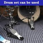 Double Bass Drum Pedal with Adjustable Beater & Bag