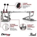 Pearl Demon XR Double Bass Drum Pedal