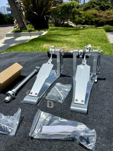 Direct Drive Double Bass Drum Pedal - Longboard Aluminum