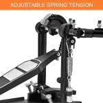 Adjustable Twin Kick Double Bass Drum Pedals