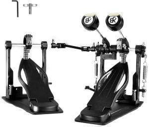 Heavy Duty Double Bass Drum Pedal - Dual Chain