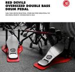 Heavy Duty Dual Chain Double Bass Drum Pedal
