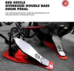 Heavy Duty Dual Chain Double Bass Drum Pedal