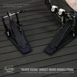Heavy Duty Double Bass Drum Pedal - Dual Chain