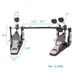 Double Bass Drum Pedals for Professional Drummers