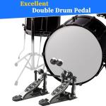 Adjustable Double Bass Drum Pedal with Beater