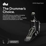 DW 2000 Series Single Bass Drum Pedal