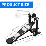 Single Bass Drum Pedal for Beginner and Pro