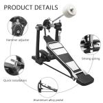 Kyuionty Single Chain Bass Drum Pedal Hammer