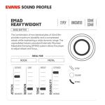 Evans EMAD Bass Drumhead Pack - 22 Inch