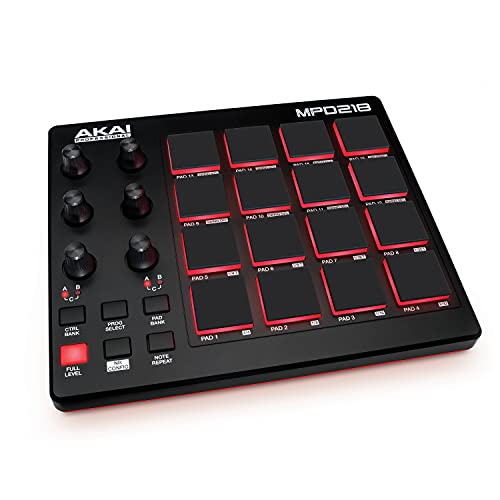 AKAI MPD218 USB MIDI Drum Pad Controller