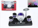 PowerTRC Mini Electric Finger Drum Set with Lights