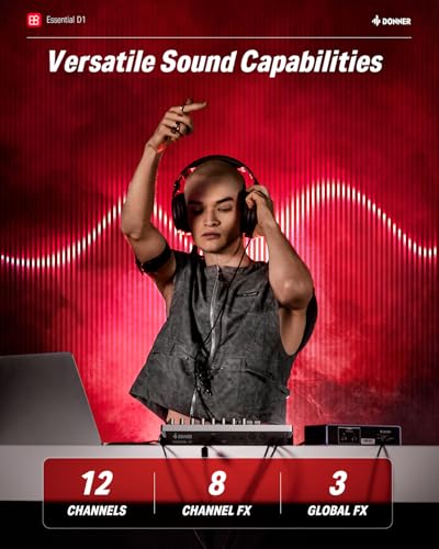 Donner D1 Performance Beat Machine with LCD Display