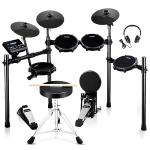 AODSK Electric Drum Set with Mesh Pads and MIDI