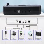 AODSK Electric Drum Set with Mesh Pads and MIDI