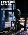 Donner DED-200 MAX Electronic Drum Set with Mesh Heads