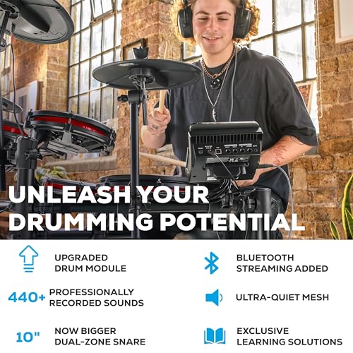 Alesis Nitro Max Electric Drum Kit with Mesh Pads