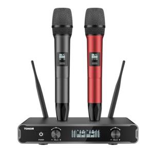 Dual Channel Wireless Dynamic Microphone System for Drums